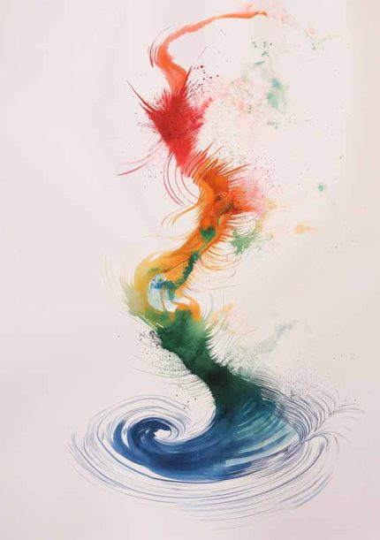 Twist Art Wall Art Metal Aluminum Print