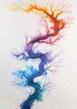 Twist Art Wall Art Metal Aluminum Print