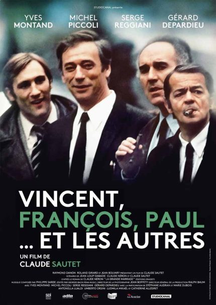 Vincent, Francois, Paul and the Others 1974 Movie Poster Wall Art