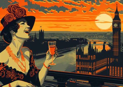 Vintage Travel Poster AI Print Wall Art Poster