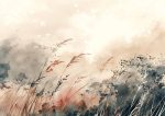 Wildgrass Field Wall Art Metal Aluminum Print