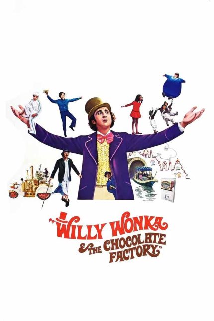 Willy Wonka & the Chocolate Factory 1971 Movie Poster Wall Art