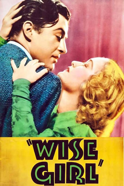 Wise Girl 1937 Movie Poster Wall Art
