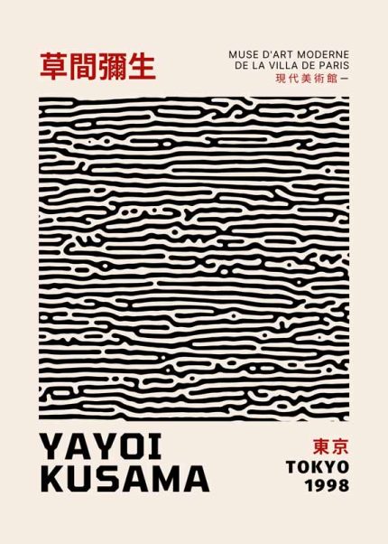 Yayoi Kusama Posters: Iconic Art Prints & Wall Decor