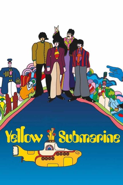 Yellow Submarine 1968 Movie Poster Wall Art
