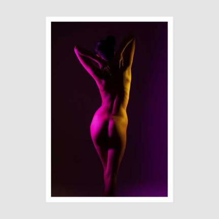 Chromatic Grace Fine Art Nude Print