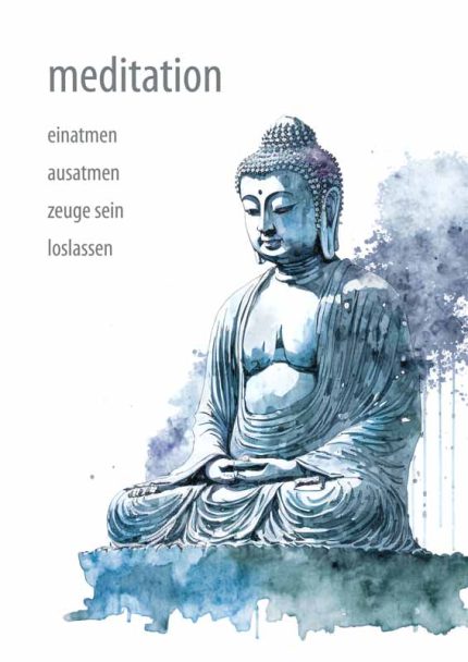 meditation buddha Mindfulness Digital Download Illustration Mindfulness Digital Download Illustration