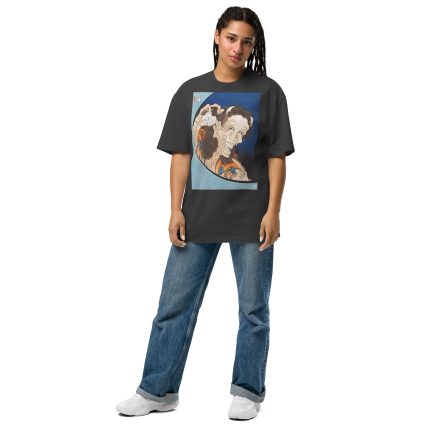 Fine Art Oversized faded t-shirt