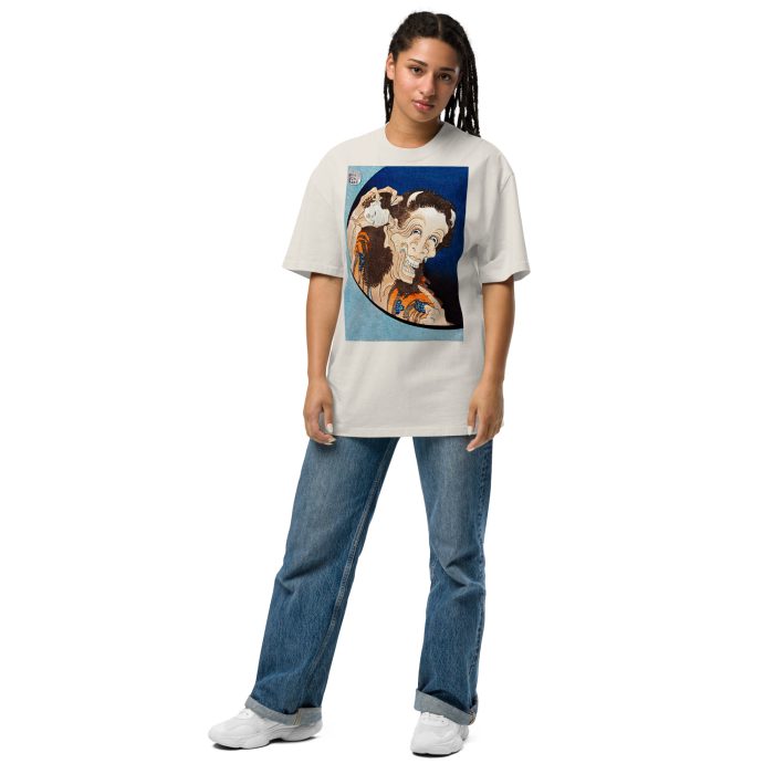 Fine Art Oversized faded t-shirt - Image 4