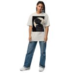 Moon Goddess T-Shirt: Ethereal & Mystical Design Oversized faded t-shirt - Image 4