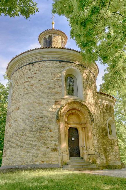 Romanesque Architecture: St. Martin's Rotunda Stock Image