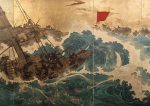 vintage chinese art Wall Art Metal Aluminum Print